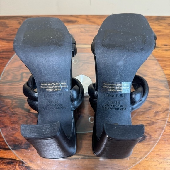 Open Edit Remmy Twist Sandal in black - Picture 14 of 14